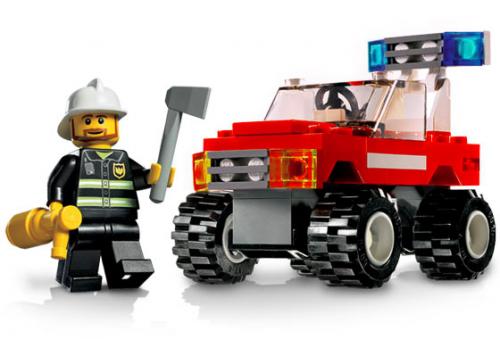 LEGO Fire Fire Car (7241-1)