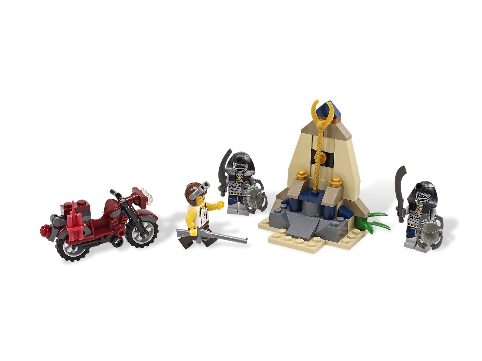 LEGO Pharaoh's Quest Golden Staff Guardians (7306-1)