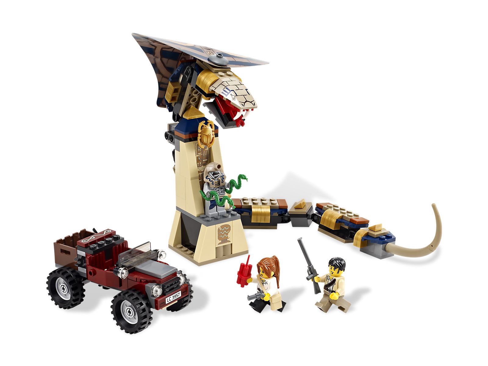 LEGO Pharaoh's Quest Cursed Cobra Statue (7325-1)