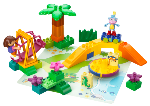 LEGO Dora the Explorer Dora and Boots at Play Park (7332-1)