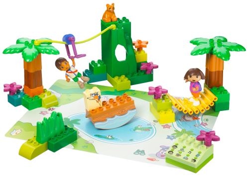 LEGO Dora the Explorer Dora and Diego's Animal Adventure (7333-1)