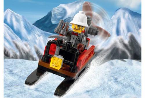 LEGO Orient Expedition Mountain Sleigh (Kabaya Promotional) (7423-2)