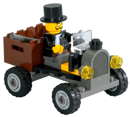 LEGO Orient Expedition Black Cruiser (7424-1)