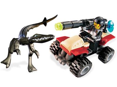 LEGO Dino Attack / Dino 2010 Street Sprinter vs. Mutant Lizard (7473-1)