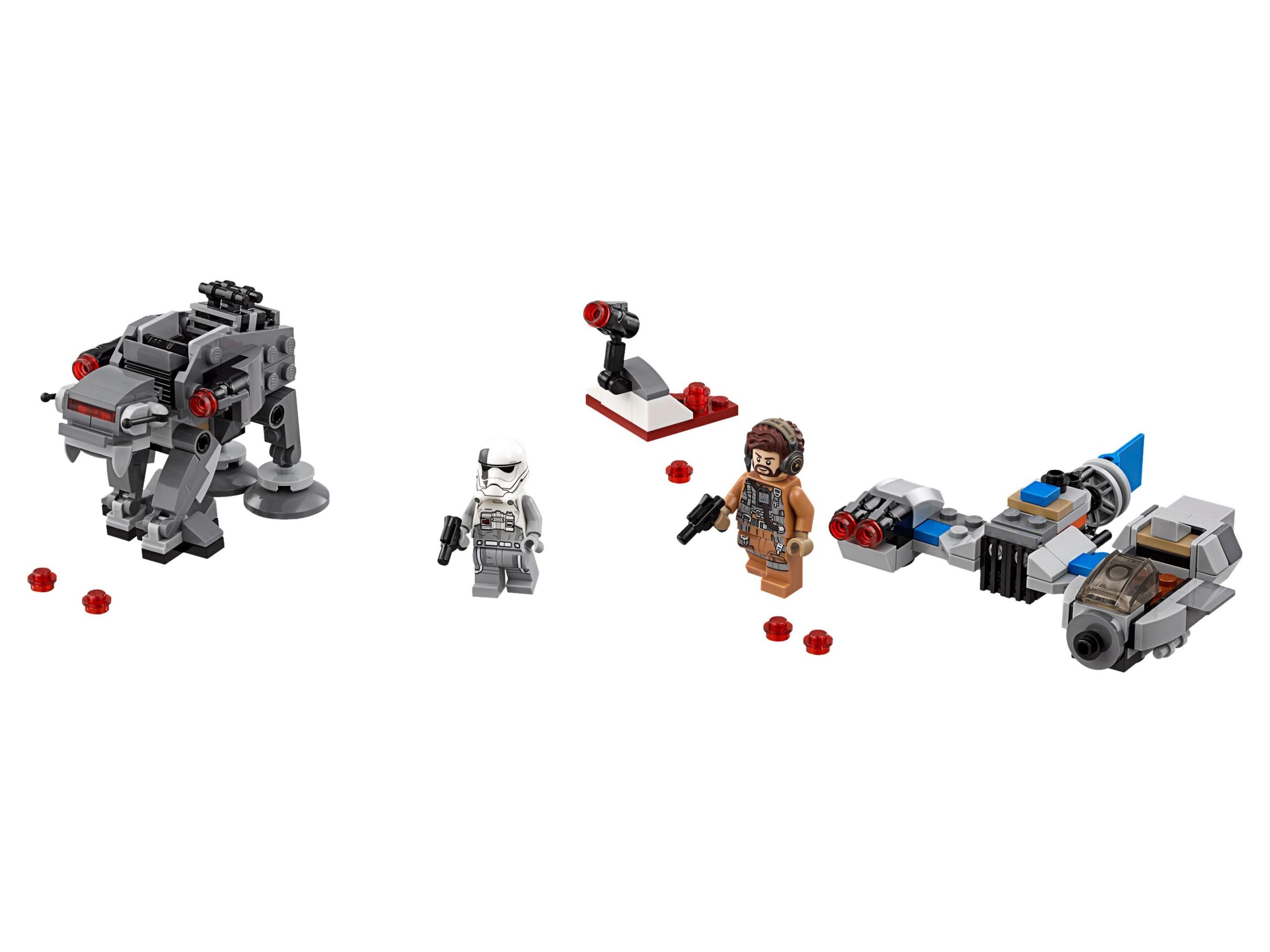 LEGO Star Wars Ski Speeder vs First Order Walker Microfighters (75195-1)