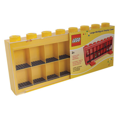 LEGO Storage Minifigure Display Case Large Yellow (752437Y-1)