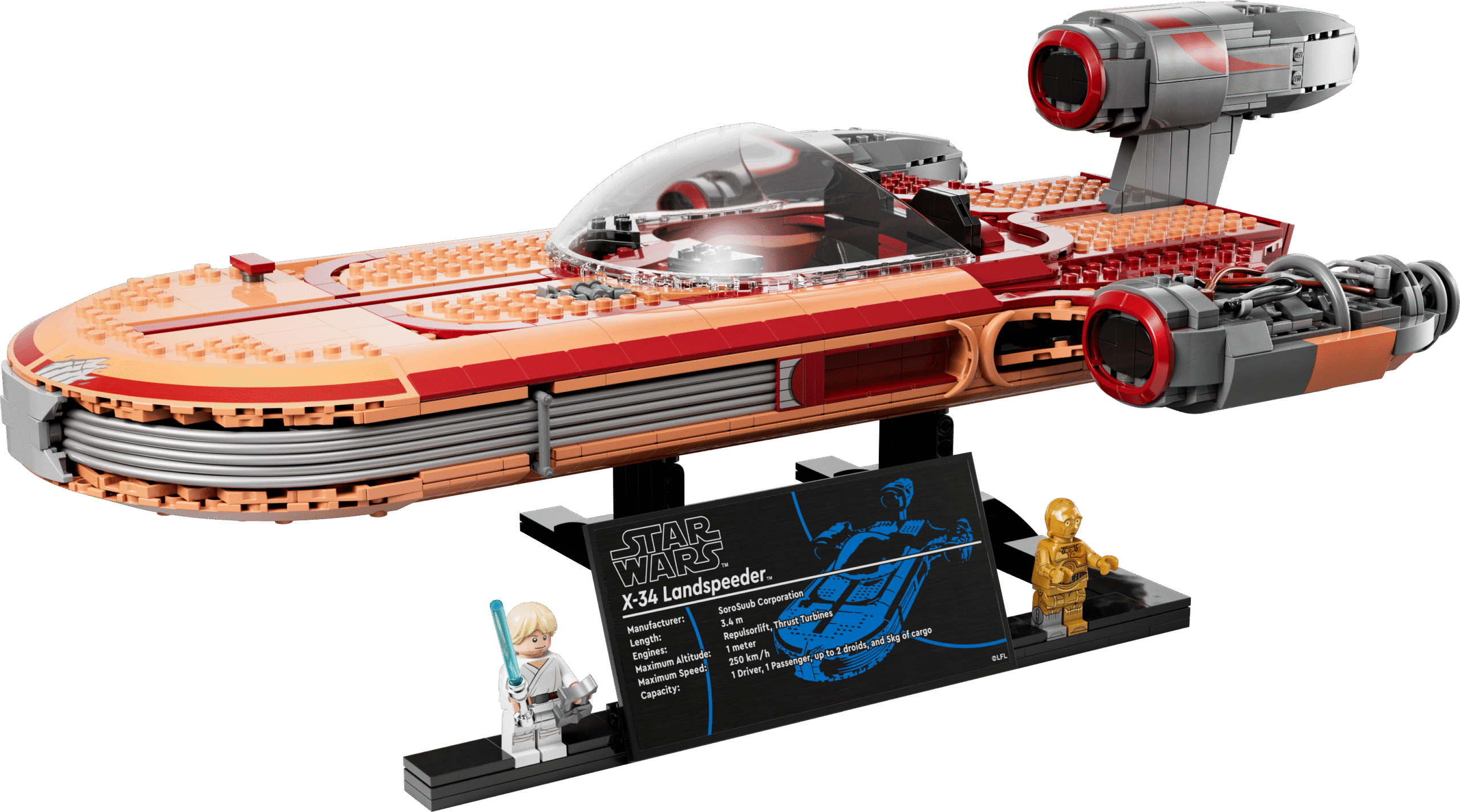 LEGO Ultimate Collector Series Luke Skywalker's Landspeeder (75341-1)