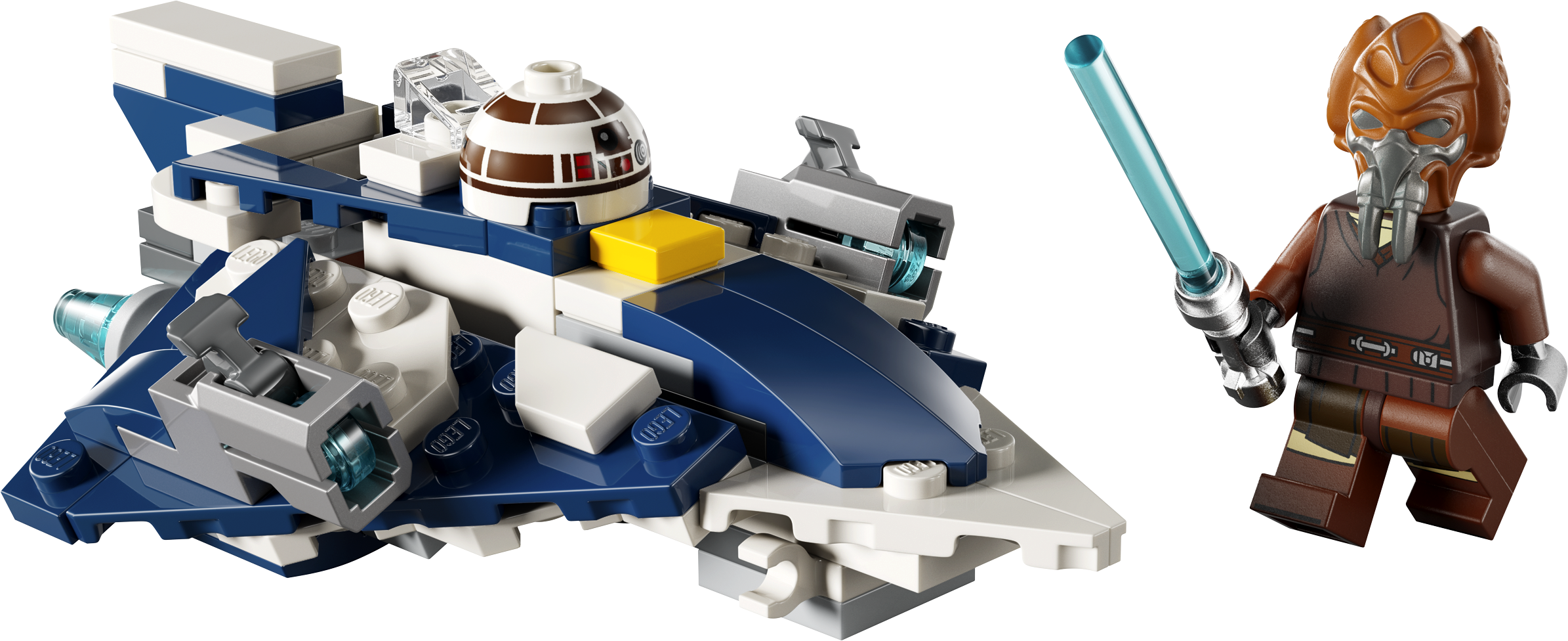 LEGO Star Wars Plo Koon's Jedi Starfighter Microfighter (75400-1)