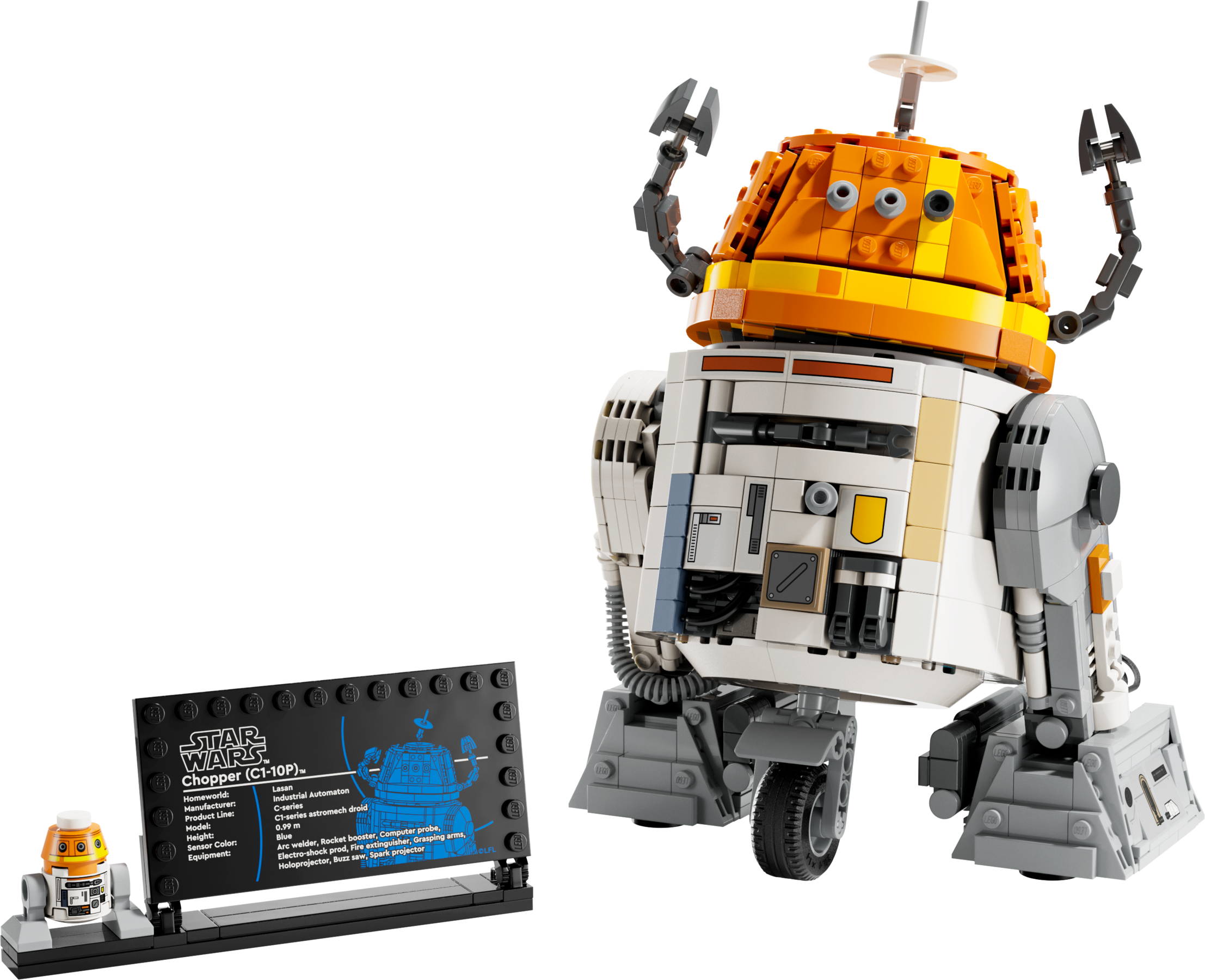 LEGO Star Wars Chopper (C1-10P) Astromech Droid (75416-1)