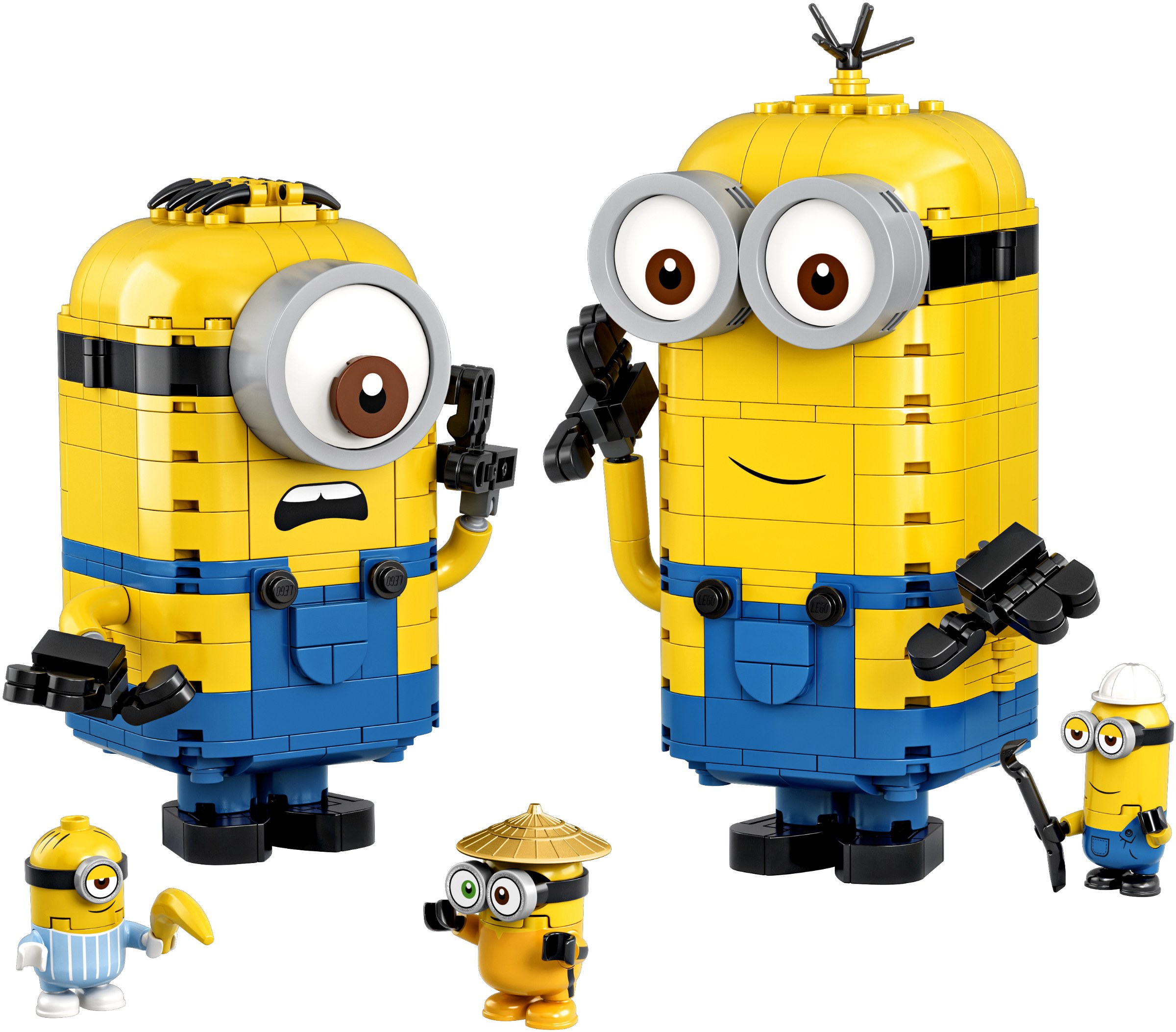 LEGO Minions Brick-Built Minions and Their Lair (75551-1)