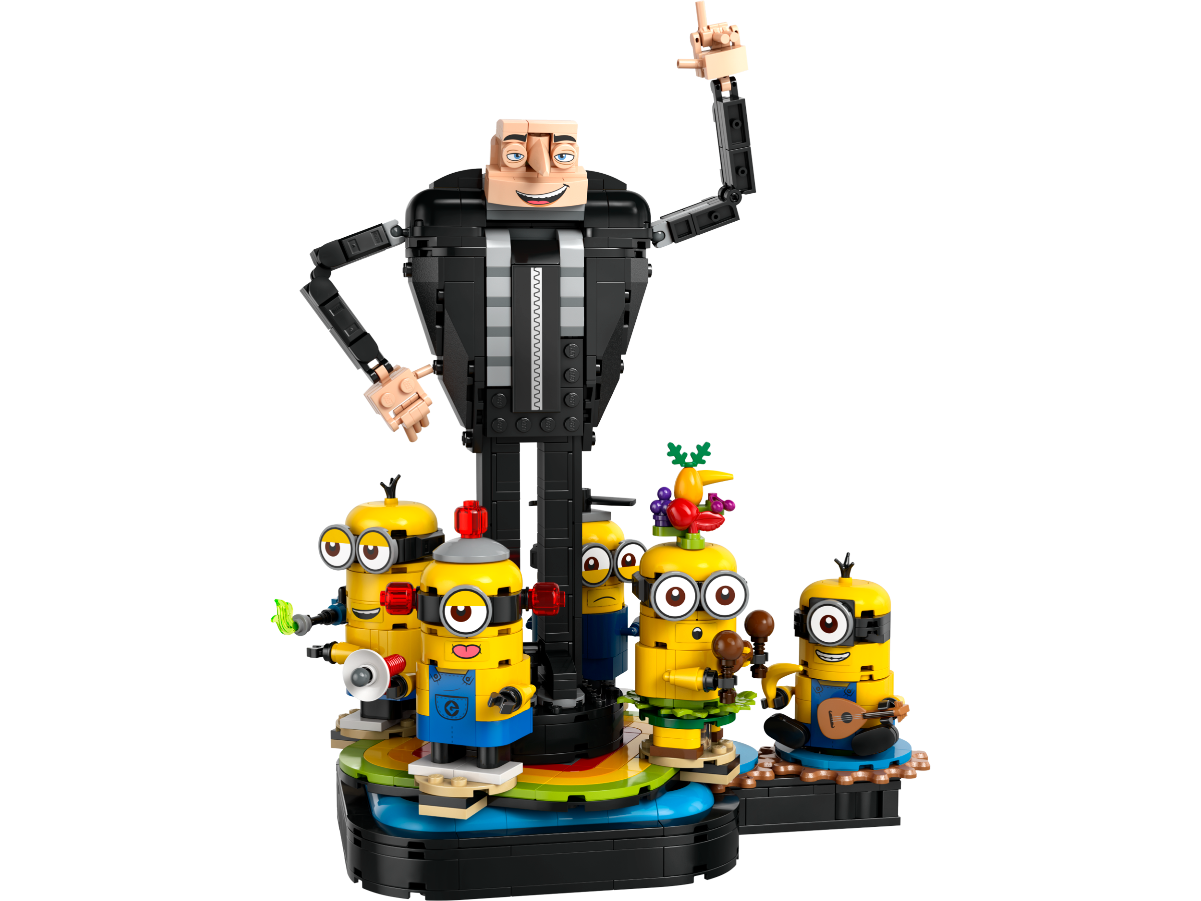 LEGO Despicable Me 4 Brick-Built Gru and Minions (75582-1)