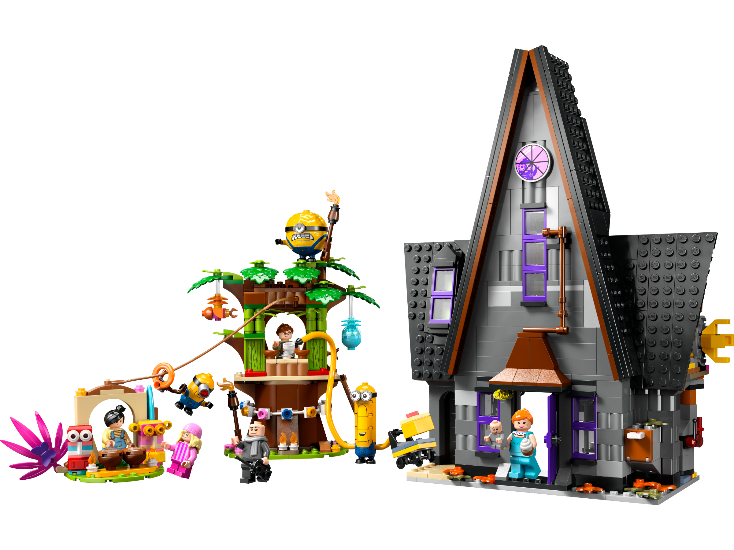 LEGO Despicable Me 4 Minions and Gru's Family Mansion (75583-1)