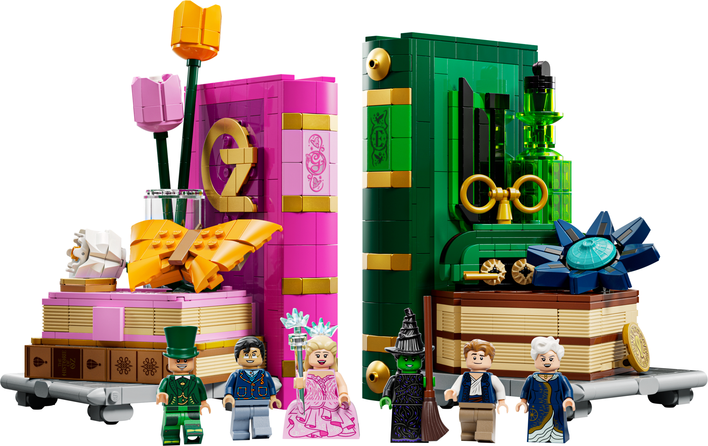 LEGO Wicked Glinda & Elphaba Bookends (75691-1)