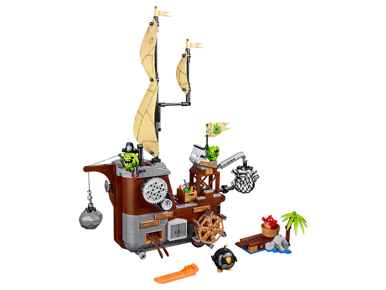 LEGO Angry Birds Piggy Pirate Ship (75825-1)