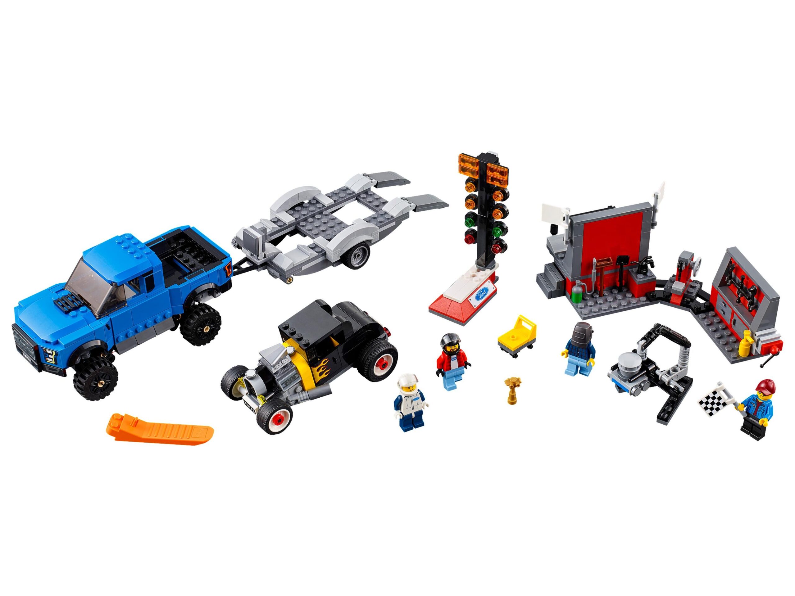 LEGO Speed Champions Ford F-150 Raptor & Ford Model A Hot Rod (75875-1)