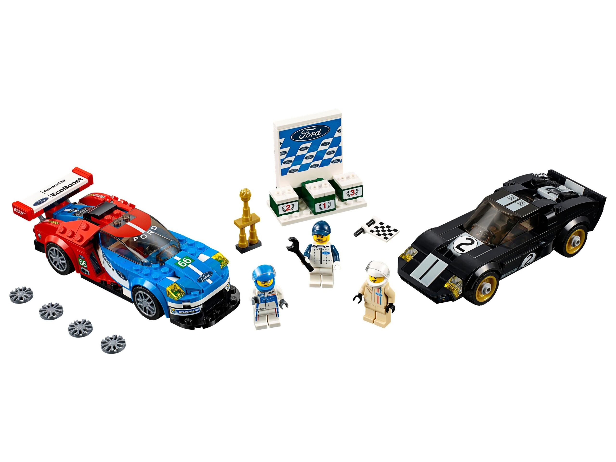 LEGO Speed Champions 2016 Ford GT & 1966 Ford GT40 (75881-1)