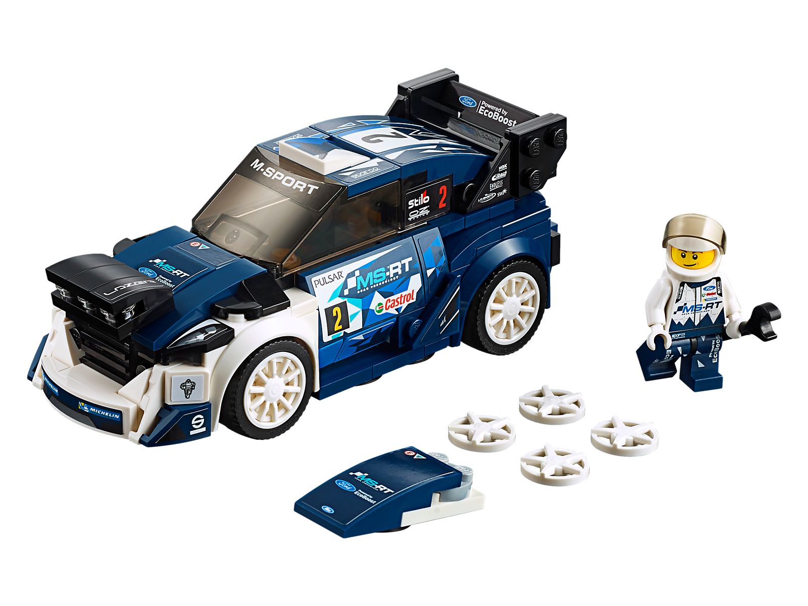 LEGO Speed Champions Ford Fiesta M-Sport WRC (75885-1)