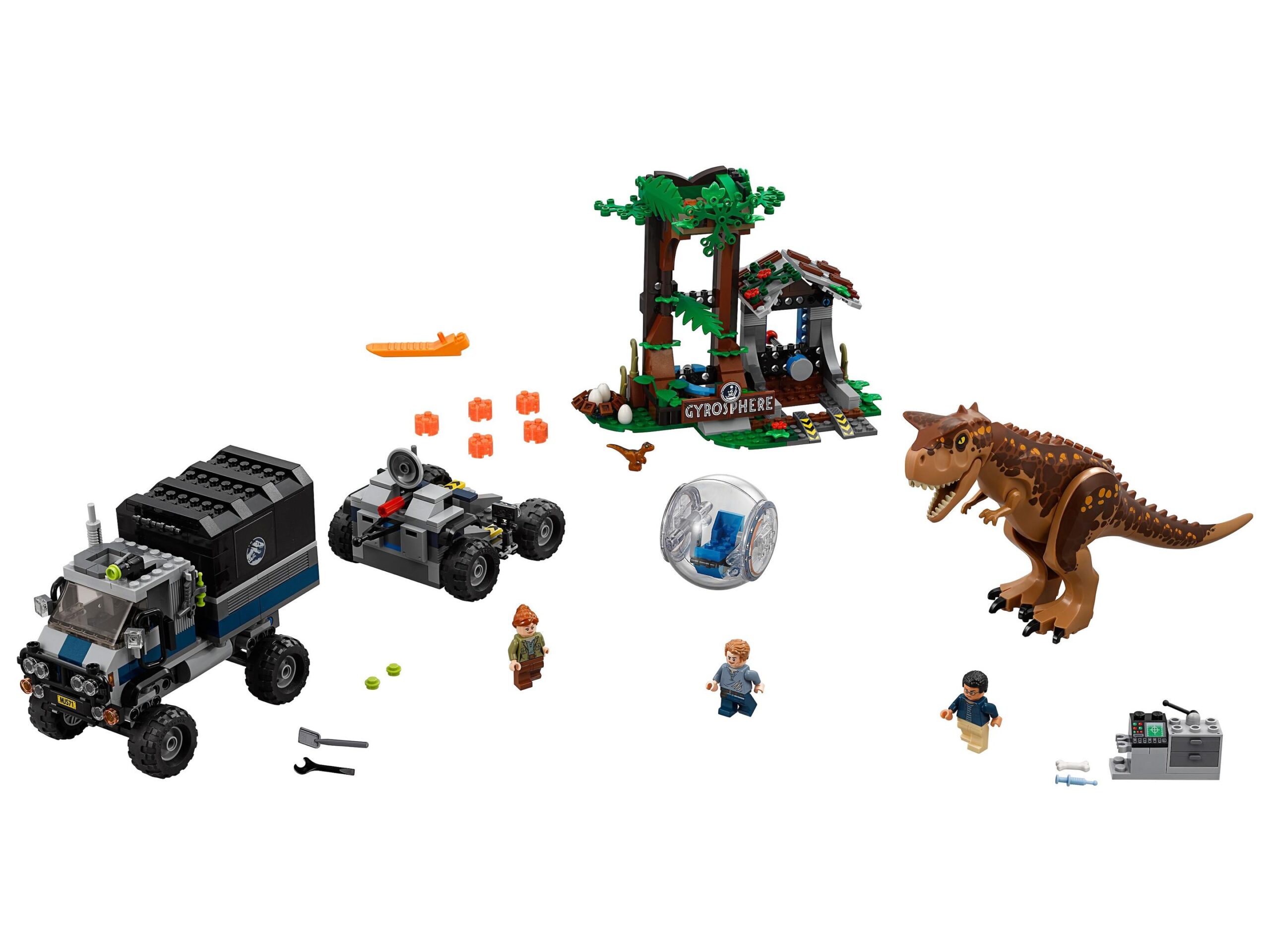 LEGO Jurassic World Carnotaurus Gyrosphere Escape (75929-1)