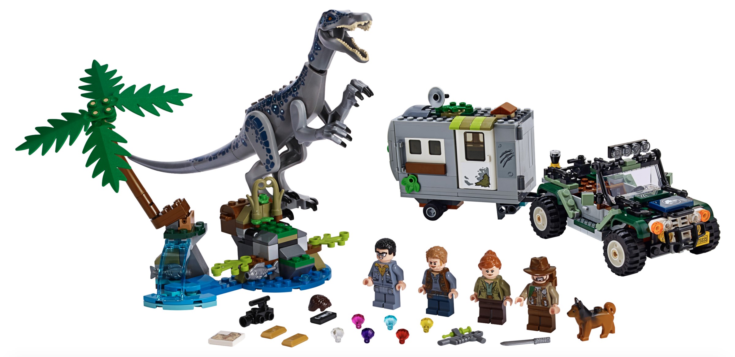 LEGO Jurassic World Baryonyx Face-Off: The Treasure Hunt (75935-1)
