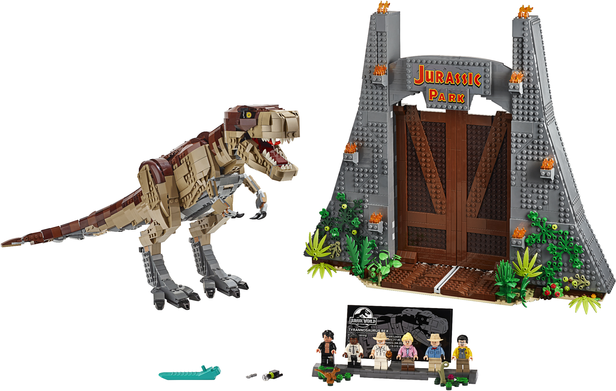 LEGO Jurassic World Jurassic Park: T. rex Rampage (75936-1)