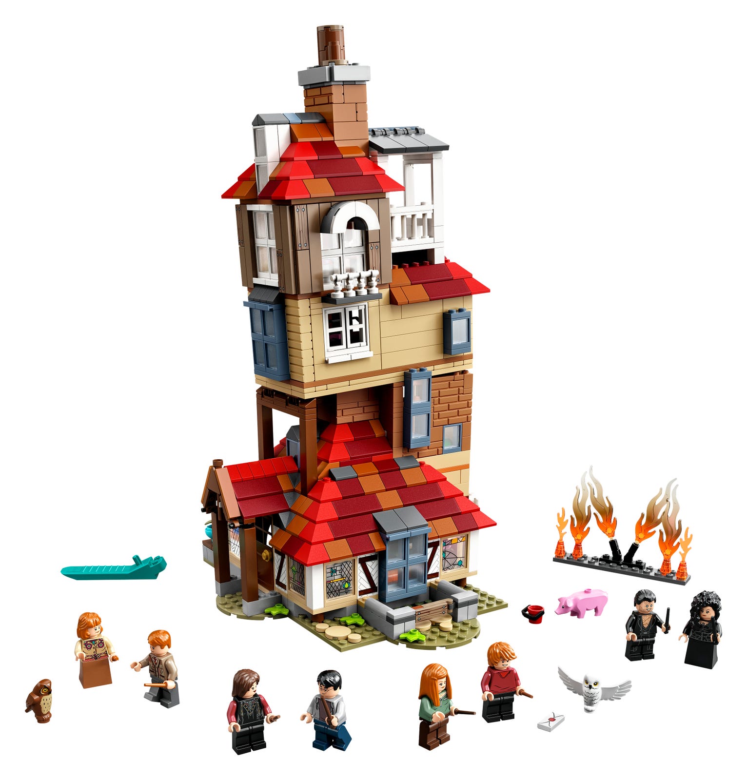 LEGO Harry Potter Attack on The Burrow (75980-1)