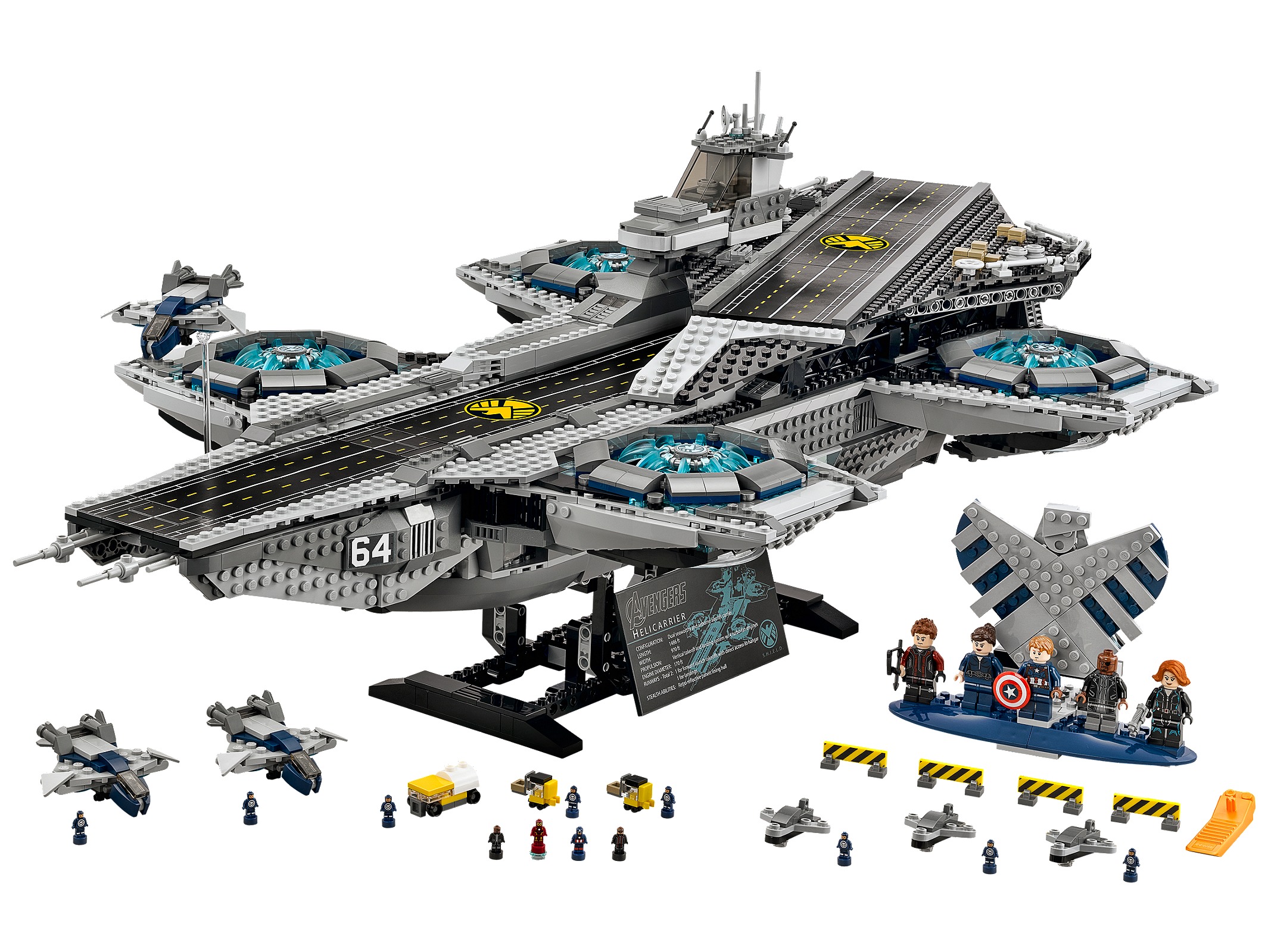 LEGO Avengers The SHIELD Helicarrier (76042-1)