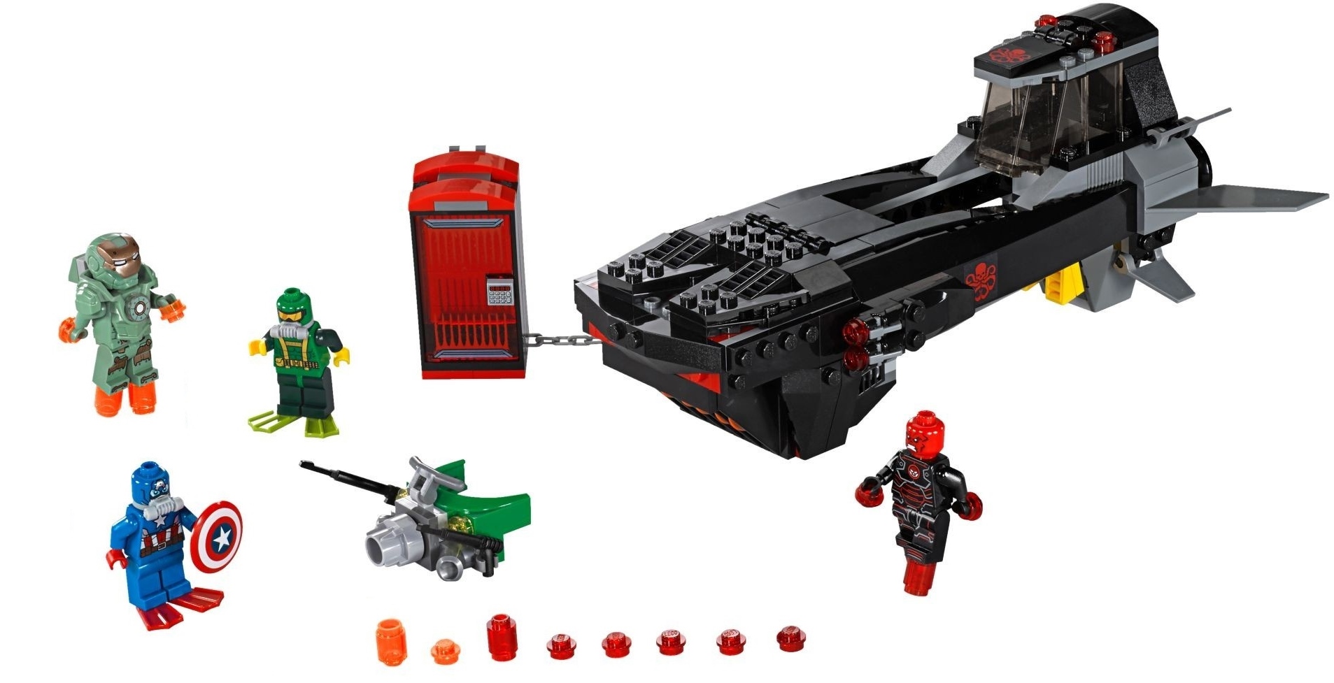 LEGO Avengers Iron Skull Sub Attack (76048-1)