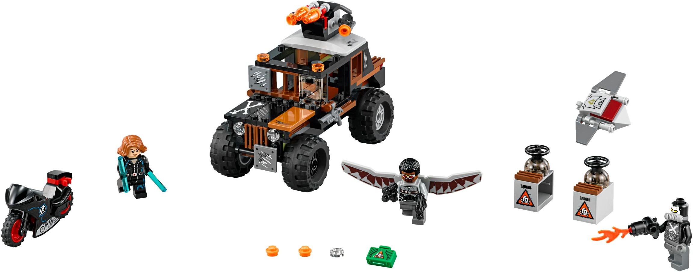 LEGO Captain America Crossbones' Hazard Heist (76050-1)
