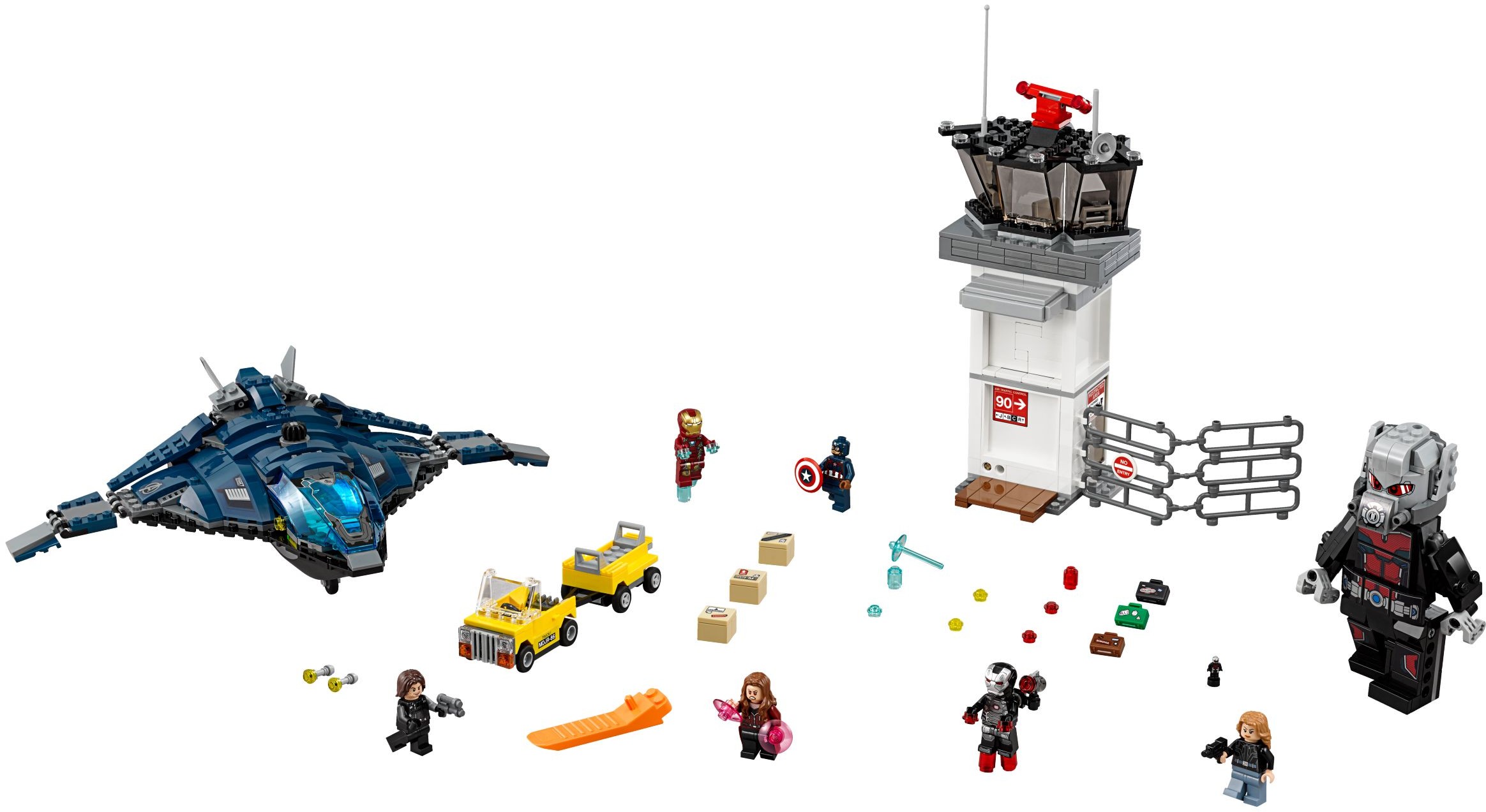 LEGO Captain America Super Hero Airport Battle (76051-1)