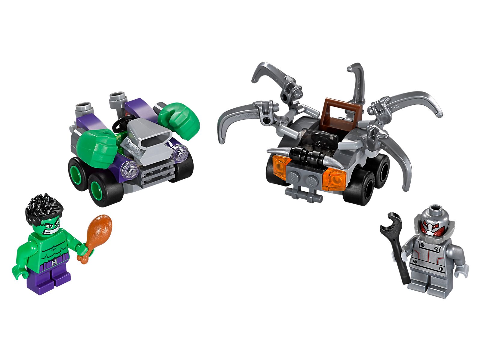 LEGO Super Heroes Marvel Mighty Micros: Hulk vs. Ultron (76066-1)