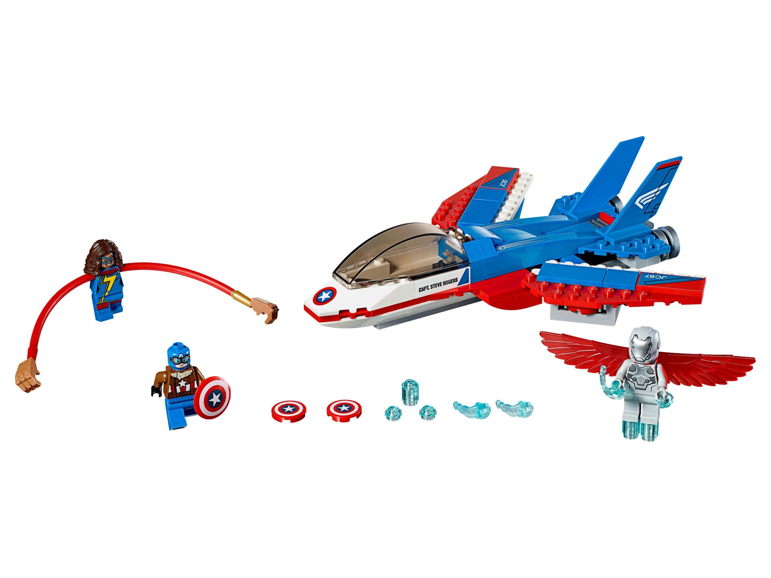 LEGO Avengers Captain America Jet Pursuit (76076-1)