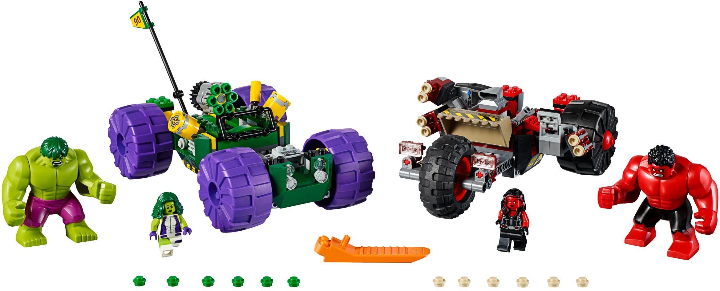 LEGO Avengers Hulk vs. Red Hulk (76078-1)