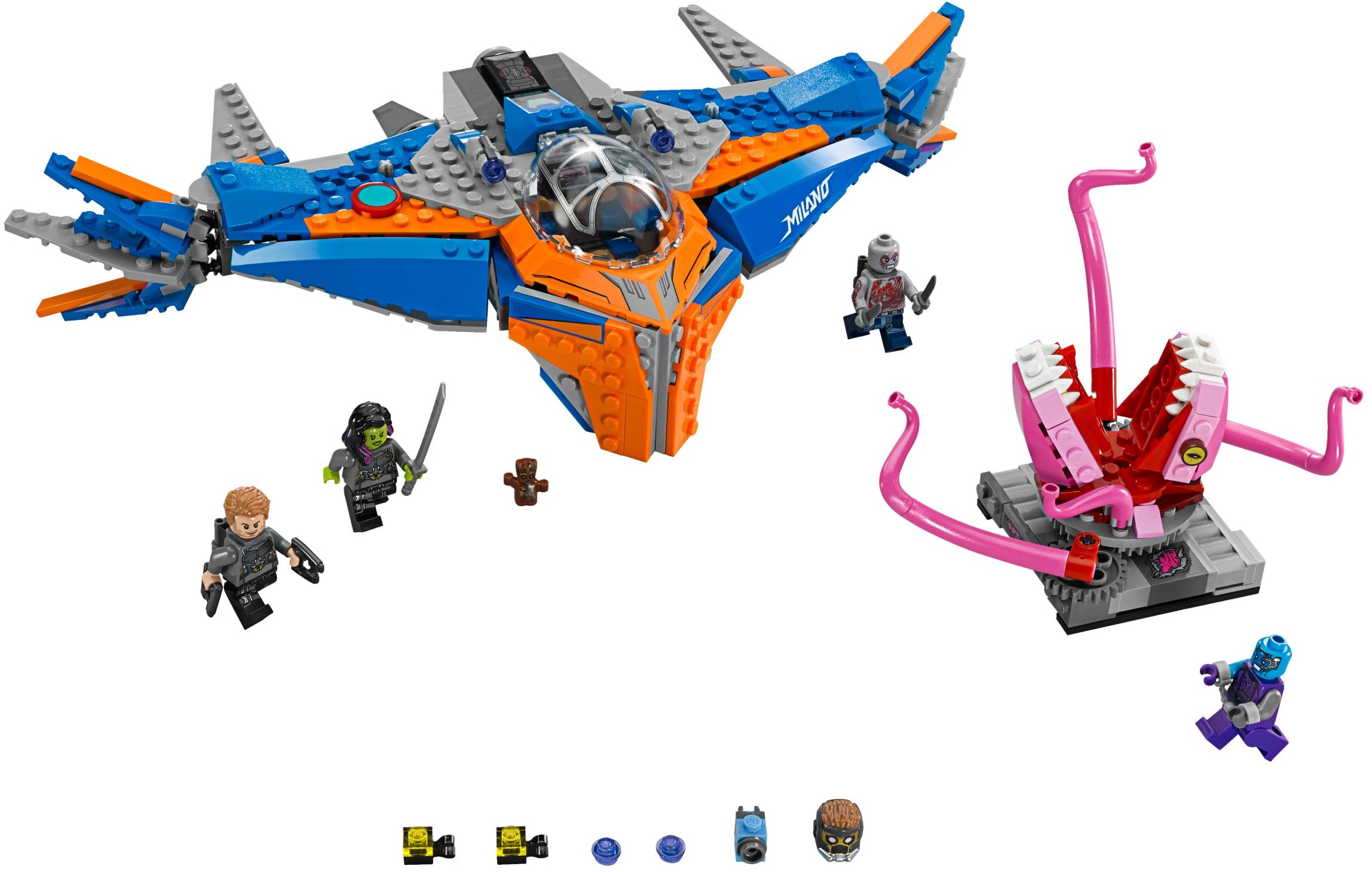 LEGO Guardians of the Galaxy The Milano vs. The Abilisk (76081-1)
