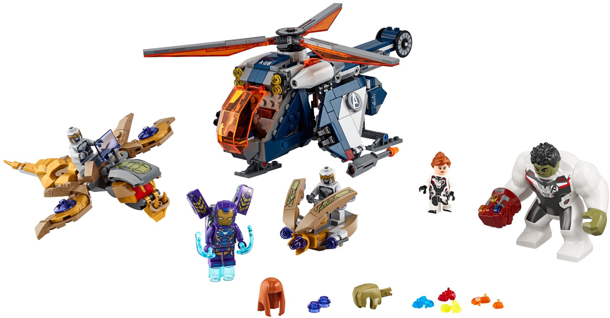 LEGO Avengers Avengers Hulk Helicopter Rescue (76144-1)