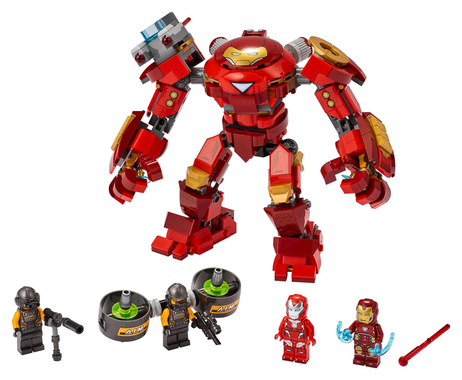 LEGO Avengers Iron Man Hulkbuster versus A.I.M. Agent (76164-1)