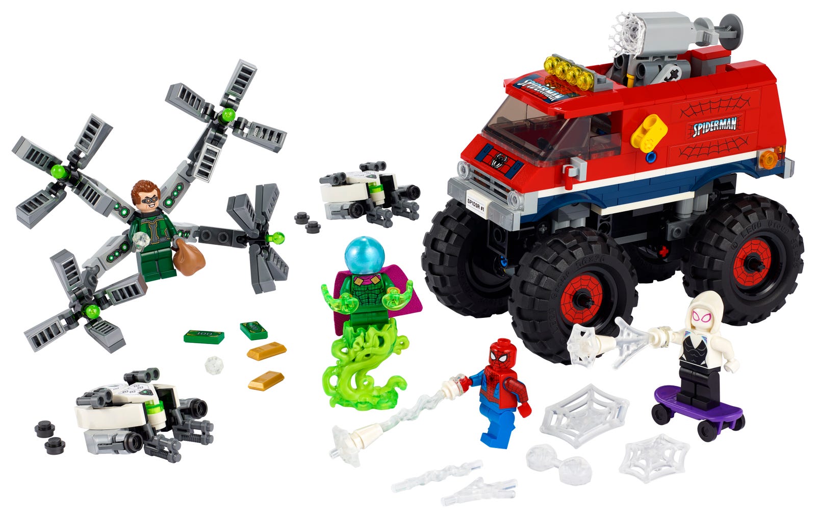 LEGO Spider-Man Spider-Man's Monster Truck vs. Mysterio (76174-1)