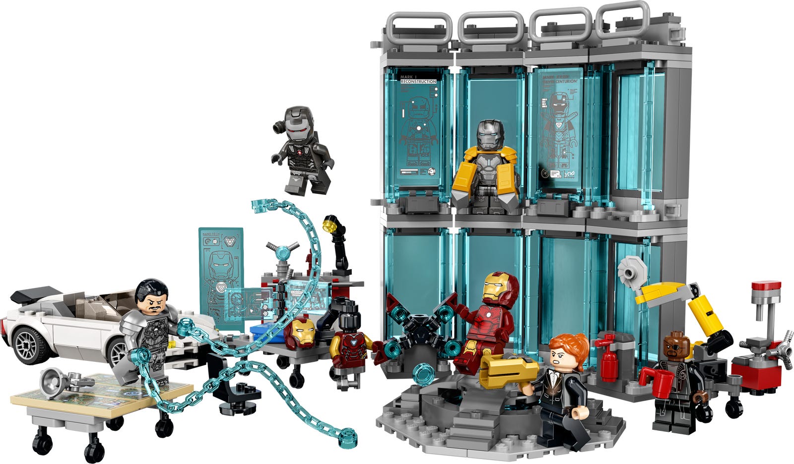 LEGO The Infinity Saga Iron Man Armory (76216-1)