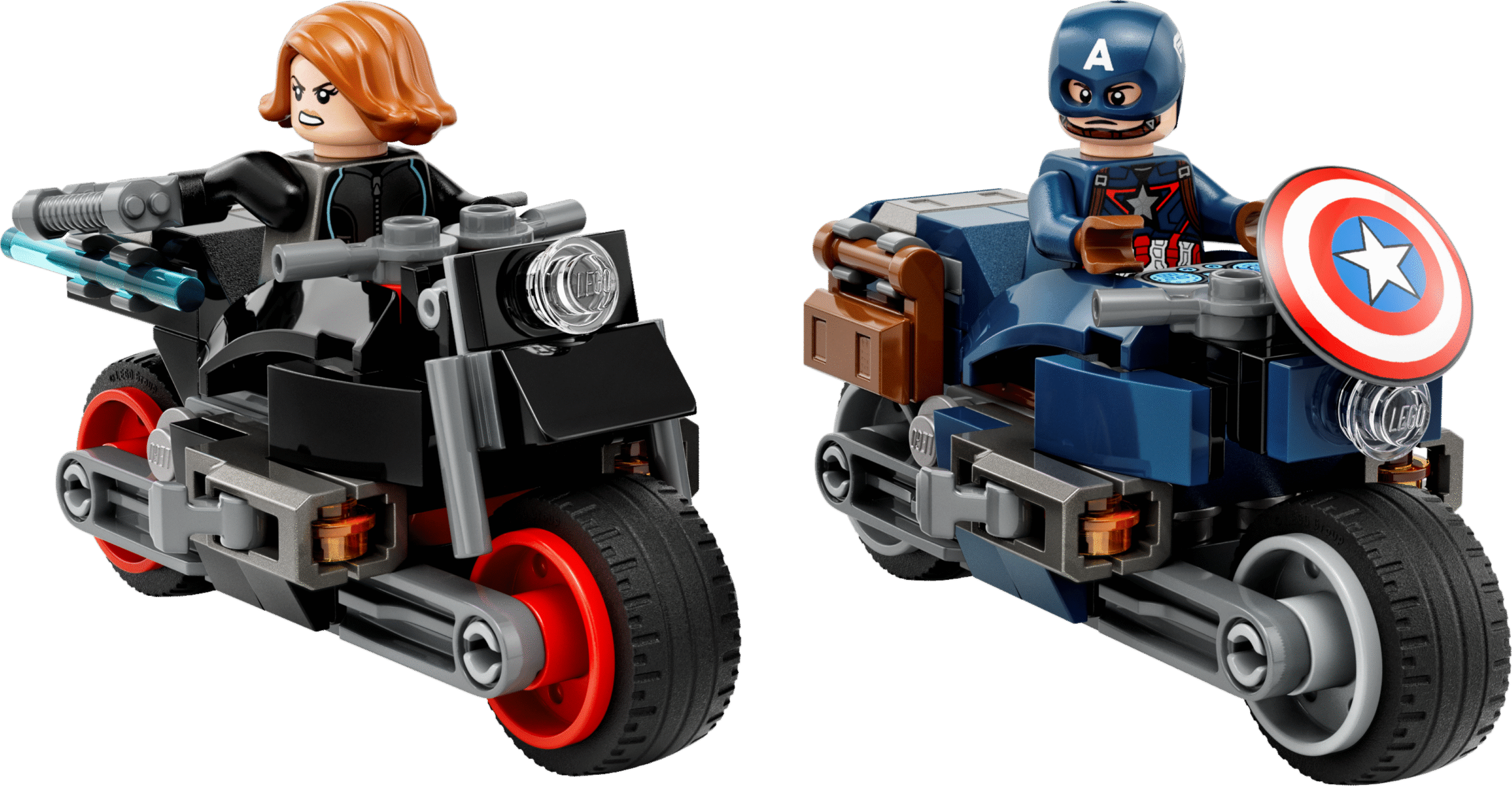 LEGO The Infinity Saga Black Widow & Captain America Motorcycles (76260-1)