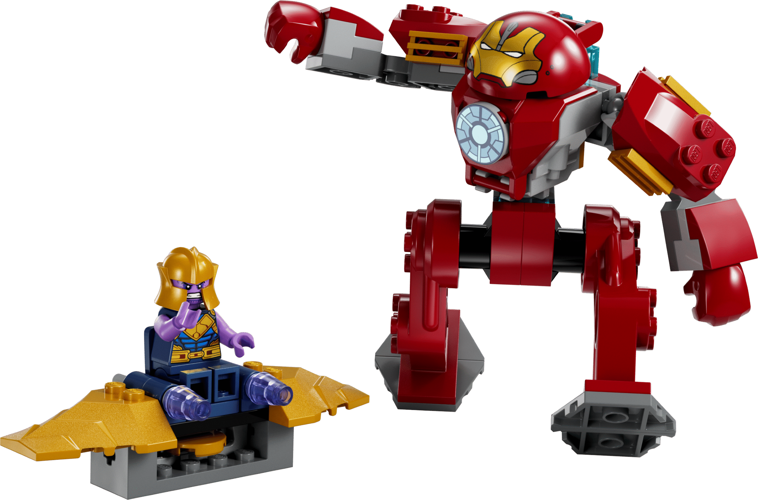 LEGO The Infinity Saga Iron Man Hulkbuster vs. Thanos (76263-1)