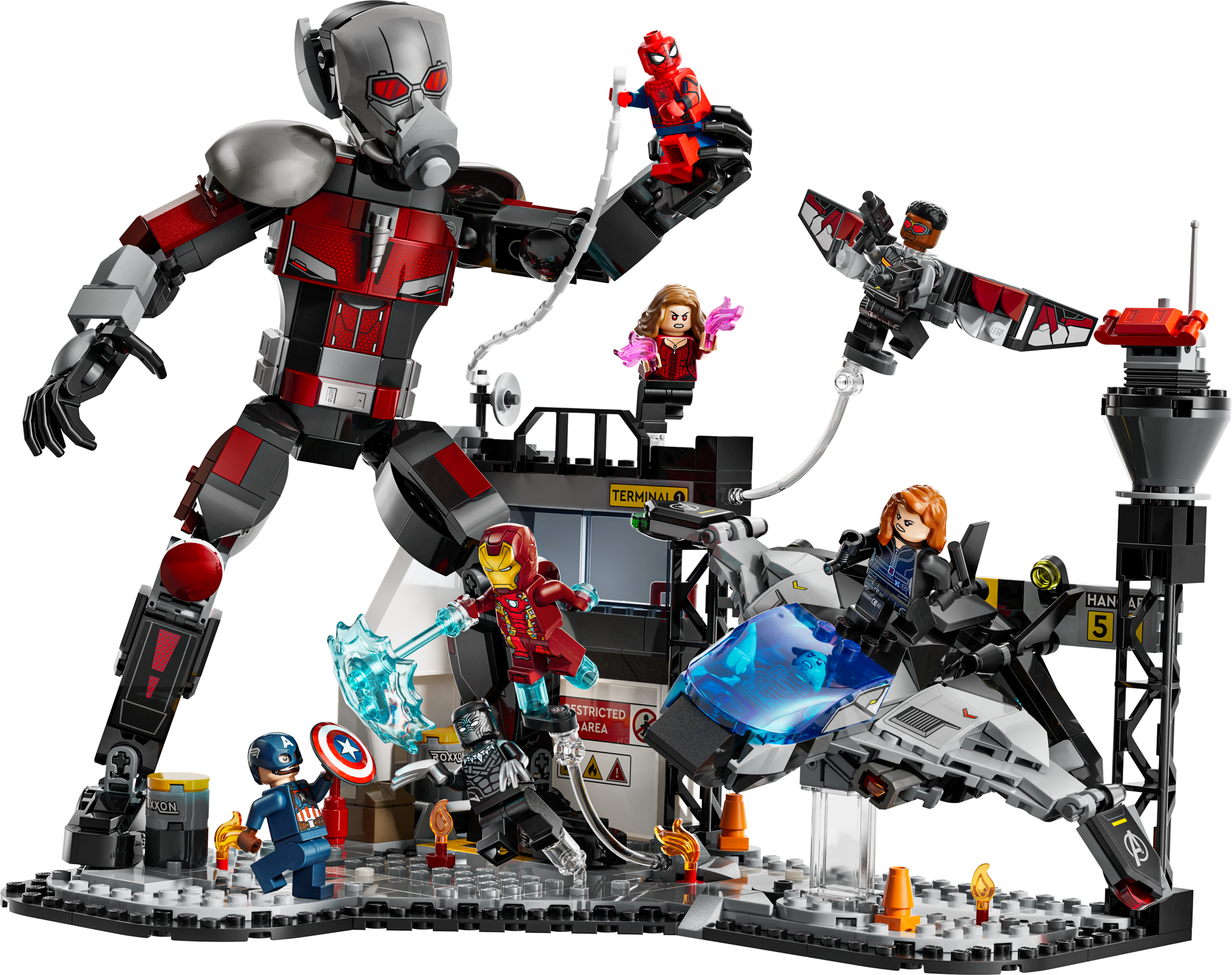 LEGO The Infinity Saga Captain America: Civil War Battle (76314-1)