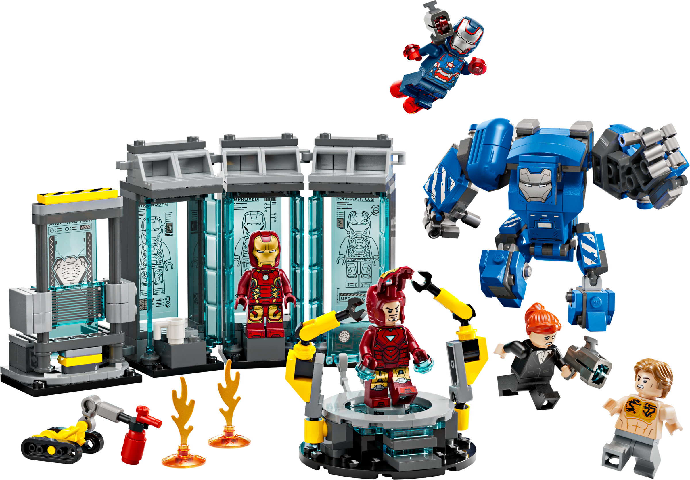 LEGO The Infinity Saga Iron Man's Laboratory: Hall of Armor (76315-1)