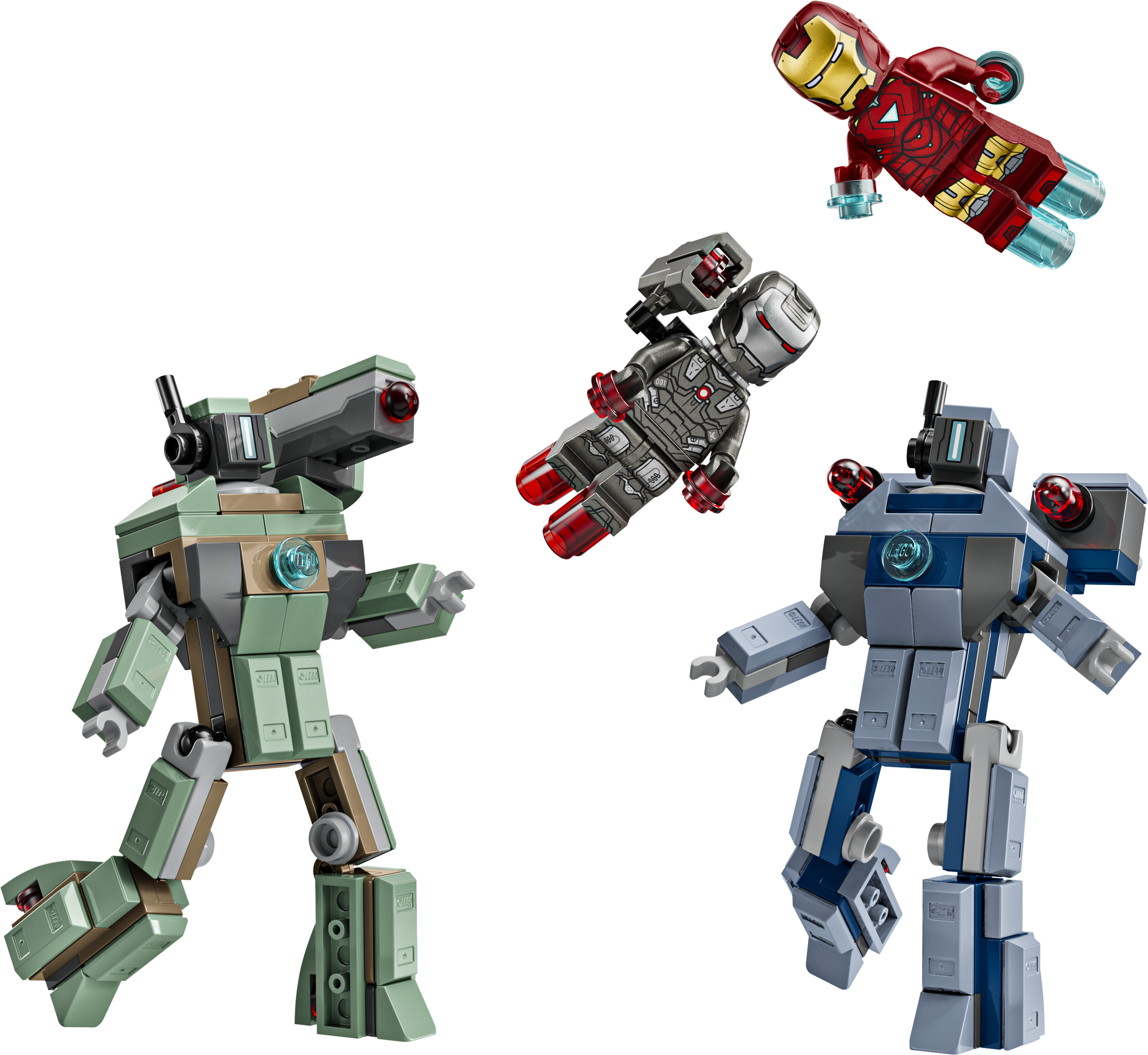 LEGO The Infinity Saga Iron Man & War Machine vs. Hammer Drones (76320-1)