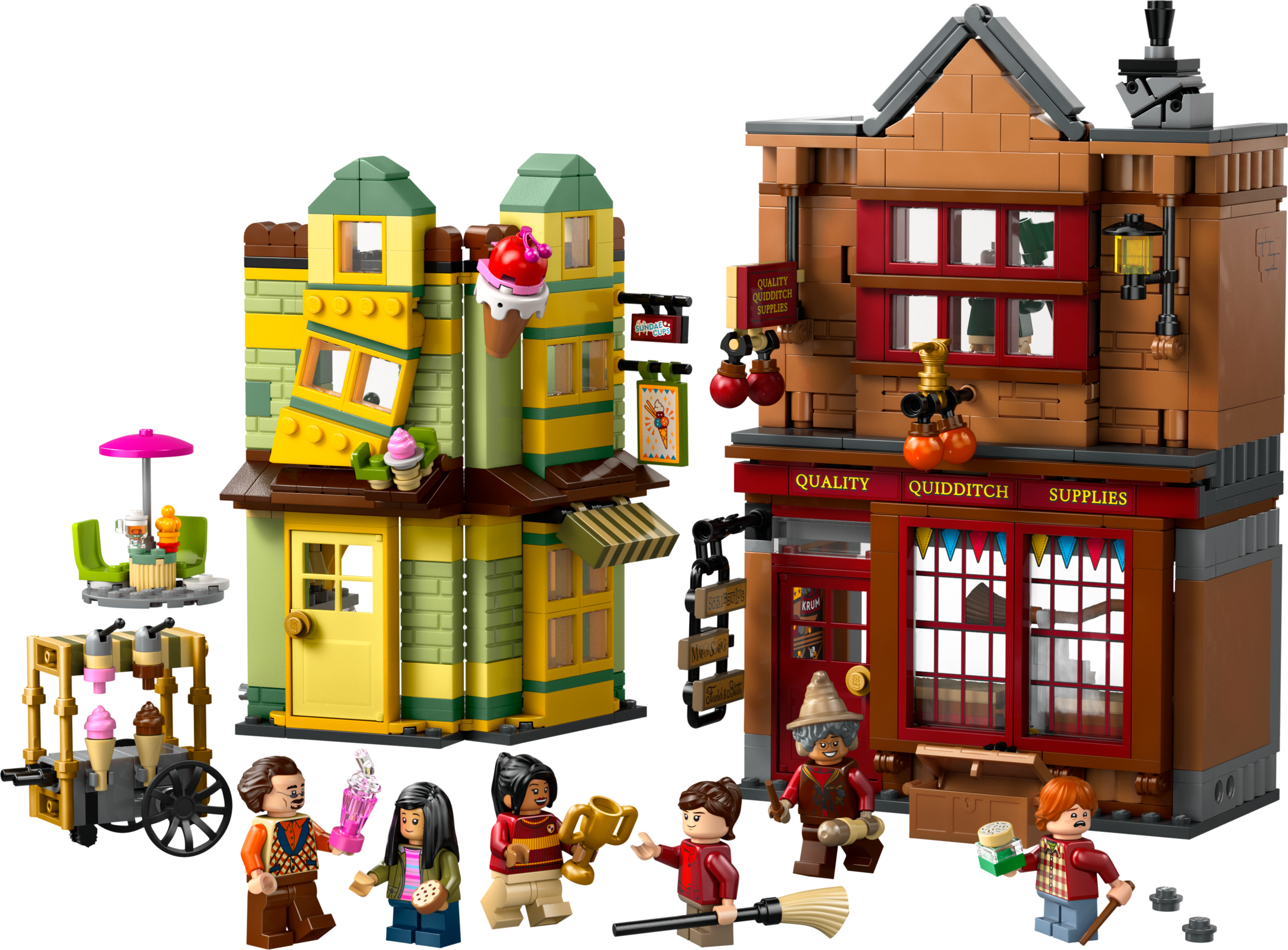 LEGO Harry Potter Quality Quidditch Supplies & Ice Cream Parlour (76452-1)