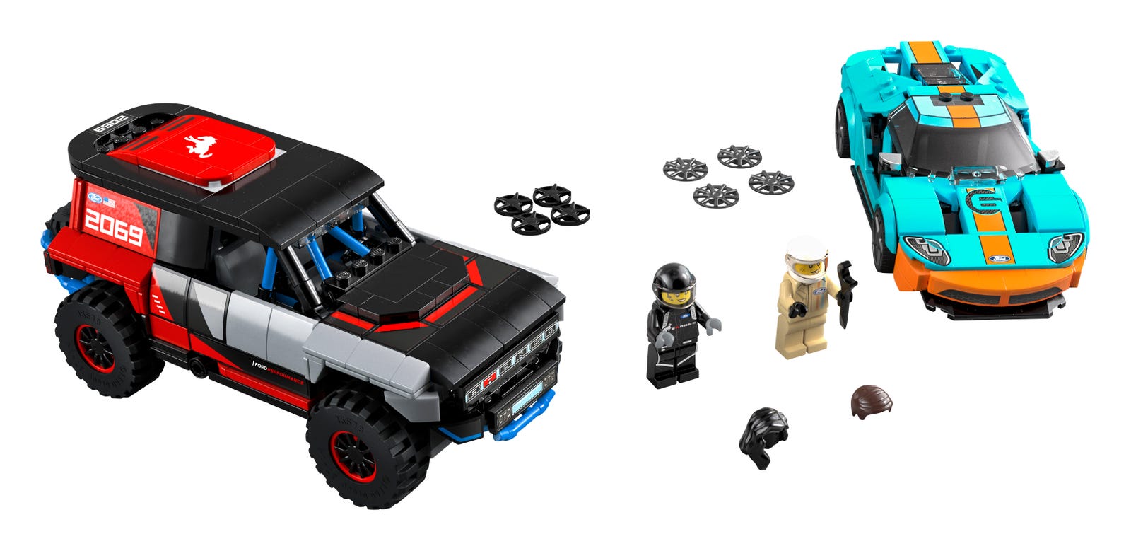 LEGO Speed Champions Ford GT Heritage Edition and Bronco R (76905-1)