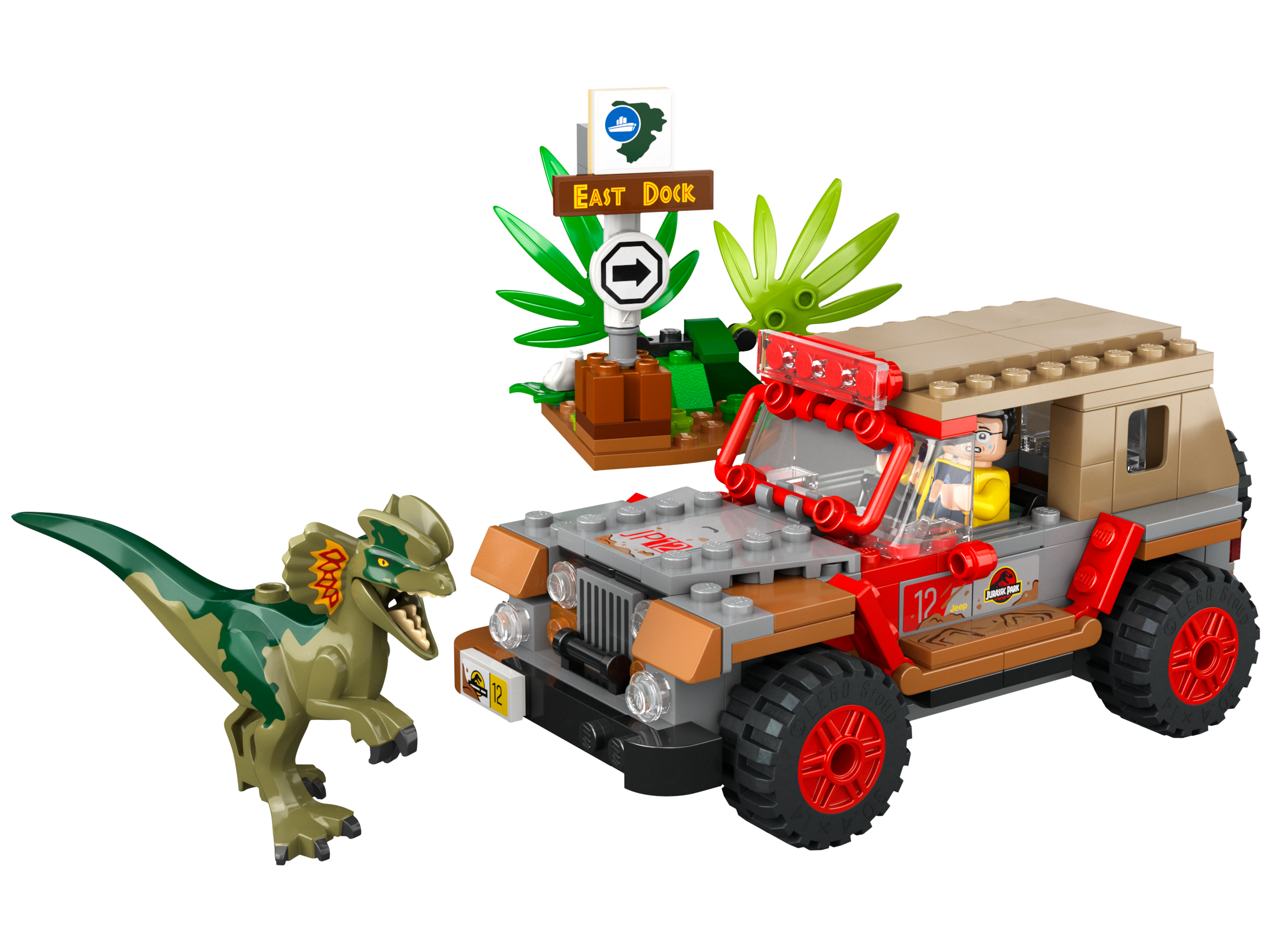 LEGO Jurassic World Dilophosaurus Ambush (76958-1)