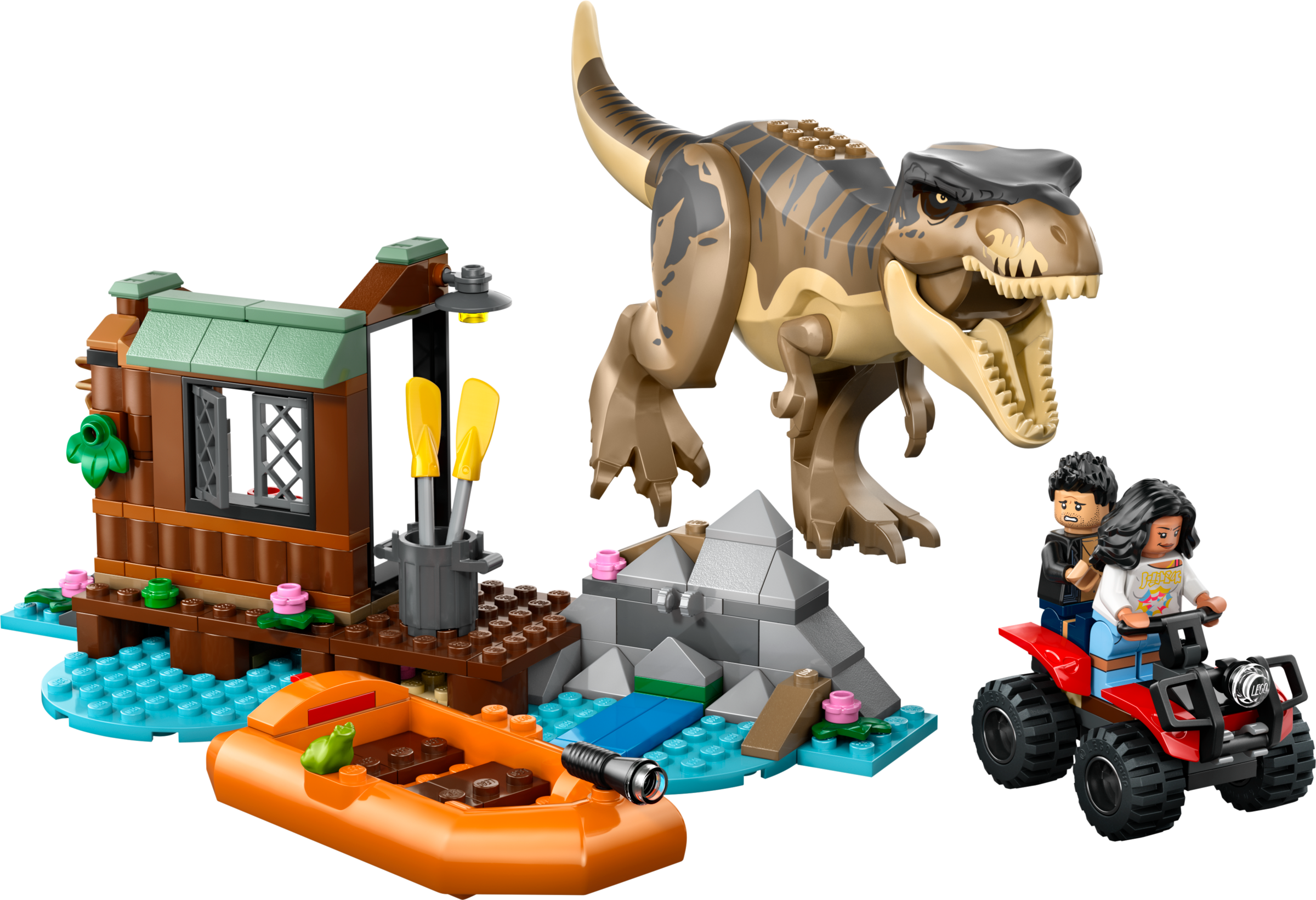 LEGO Jurassic World T. rex River Escape (76975-1)