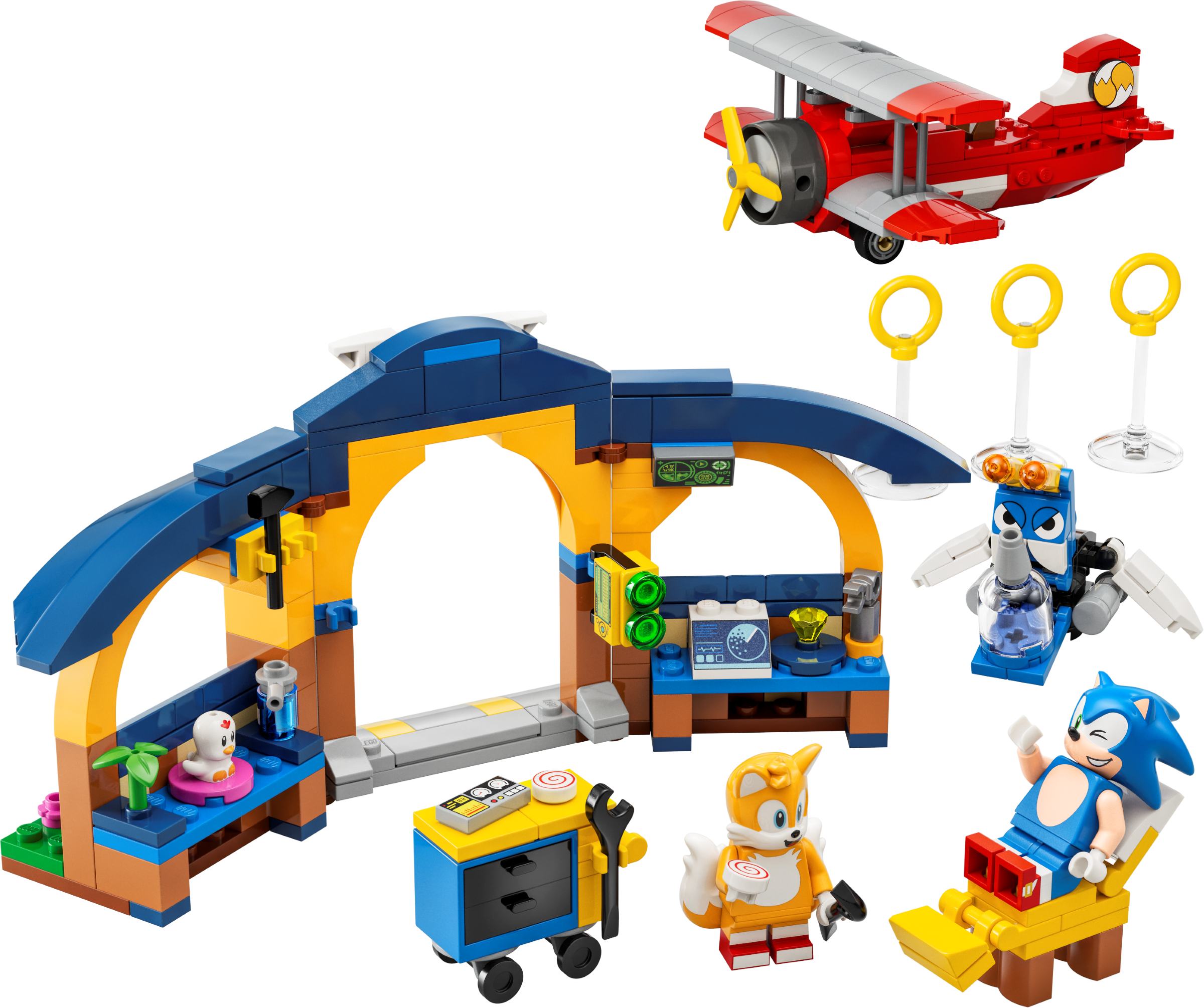 LEGO Sonic The Hedgehog Tails' Workshop and Tornado Plane (76991-1)