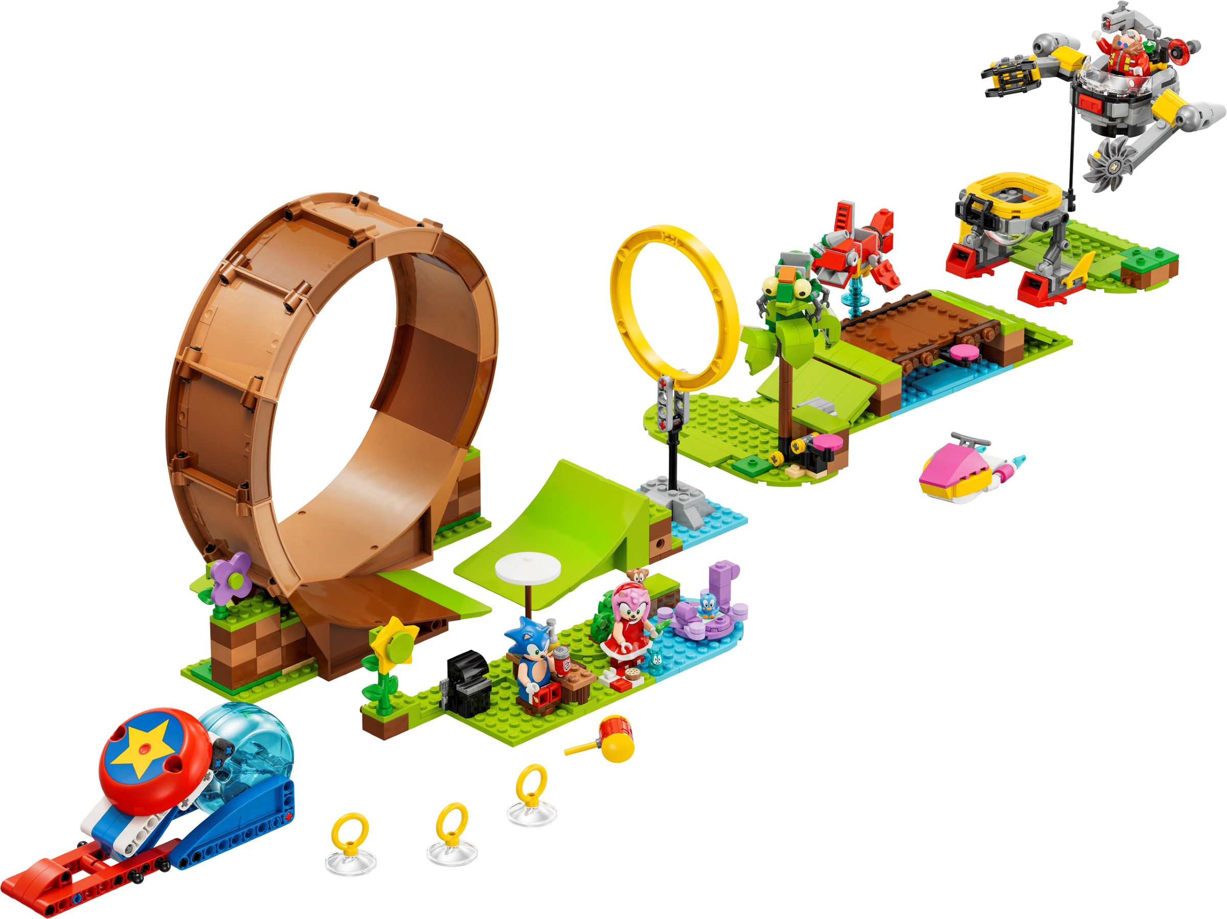 LEGO Sonic The Hedgehog Sonic's Green Hill Zone Loop Challenge (76994-1)