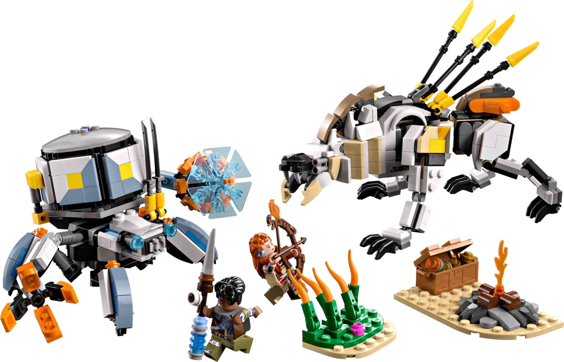 LEGO Horizon Adventures Aloy & Varl vs. Shell-Walker & Sawtooth (77037-1)