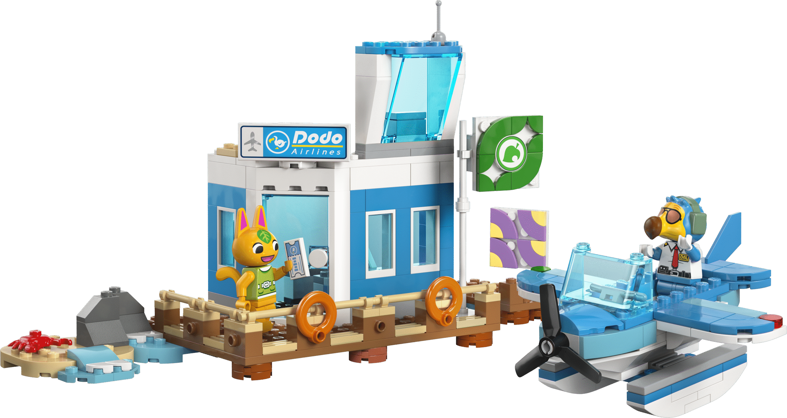 LEGO Animal Crossing Fly with Dodo Airlines (77051-1)